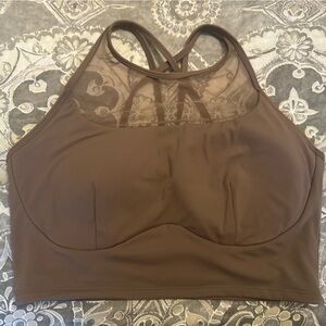 Popflex Celeste Crop Mesh - Sand